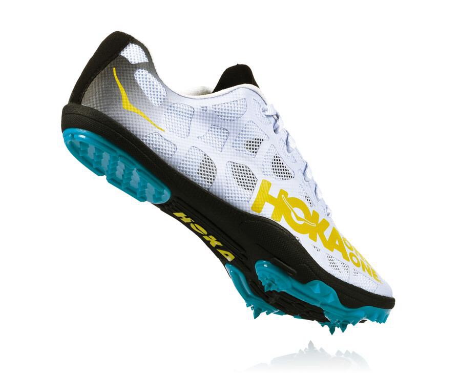 Spikes Womens - Hoka One One Rocket X - White - YRENJGB-29